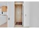 Convenient residential elevator with light wood paneling and simple controls at 1491 S York St, Denver, CO 80210
