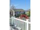The backyard view showcasing a nearby park, accessible from the rear of the property at 20550 E Lake Cir, Centennial, CO 80016