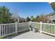 A view from the balcony, overlooking the nearby park with a lush green lawn at 20550 E Lake Cir, Centennial, CO 80016