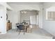Open dining space with modern furnishings and direct access to the kitchen at 20550 E Lake Cir, Centennial, CO 80016