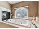 Bathroom with a large, luxurious soaking tub at 24237 E Glasgow Cir, Aurora, CO 80016