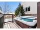 Relax and rejuvenate in your private hot tub on the deck at 24237 E Glasgow Cir, Aurora, CO 80016