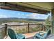 Relaxing deck with seating and incredible mountain views at 27341 Ridge Trl, Conifer, CO 80433