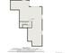 Floor plan of the basement featuring large open space and stairs at 3589 Rucksack Ct, Castle Rock, CO 80108