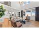 Bright and airy living room with high ceilings and natural light at 3589 Rucksack Ct, Castle Rock, CO 80108