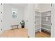 Well-organized pantry with ample shelving for storage at 3589 Rucksack Ct, Castle Rock, CO 80108