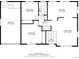 Detailed floor plan showcasing the layout of the home at 1081 E 119Th Pl, Northglenn, CO 80233