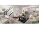 Inviting living room showcases stylish decor, a cozy seating arrangement, and great natural light, creating a warm ambiance at 13340 Saint Paul St, Thornton, CO 80241