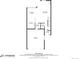 Detailed floor plan showcasing the layout of the home's lower level with a kitchen and living room at 163 Ward Ct, Lakewood, CO 80228