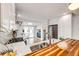 Bright kitchen featuring stainless steel appliances, butcher block counter, and a modern design at 2039 S Sherman St, Denver, CO 80210