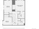 Upstairs floor plan featuring bedroom and bath placement at 9023 Apache Plume Dr # D, Parker, CO 80134