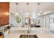 Stylish kitchen with granite countertops, stainless steel appliances, and an open layout design at 3207 N Marion St, Denver, CO 80205