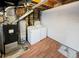 Basement utility area with new washer/dryer and furnace at 16841 E Mansfield Cir, Aurora, CO 80013