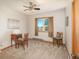 Bedroom featuring a ceiling fan and view from the window at 8853 N Awl Rd, Parker, CO 80138