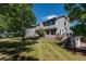Attractive home exterior featuring ample windows and a spacious yard at 8853 N Awl Rd, Parker, CO 80138