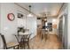 Bright kitchen with stainless appliances, an island, and a breakfast nook at 8853 N Awl Rd, Parker, CO 80138
