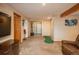 Finished basement with rec area, open layout and golf putting at 8853 N Awl Rd, Parker, CO 80138