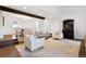 Inviting living area with hardwood floors, modern furniture, and an open floor plan at 4850 S Kittredge St, Aurora, CO 80015