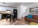 Modern living room featuring updated appliances and a comfortable seating area at 412 Main St # 2A3, Breckenridge, CO 80424