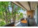 Expansive outdoor balcony featuring comfortable furniture and panoramic views of the city at 4801 E 9Th Ave # 402S, Denver, CO 80220