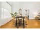 Bright dining room featuring hardwood floors and natural light at 3147 W 39Th Ave, Denver, CO 80211