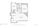 Floor plan of the apartment featuring measurements and room names at 13095 W Cedar Dr # 302, Lakewood, CO 80228