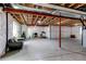 Unfinished basement offering ample space for recreation and storage at 14763 Pepper Pike Pl, Parker, CO 80134