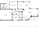 Detailed floor plan showcasing the layout of the main level with dimensions for each room at 1076 Rosemary St, Denver, CO 80230