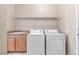 Laundry room with appliances and sink at 1076 Rosemary St, Denver, CO 80230