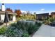 A beautiful backyard with a hot tub, flower garden, and modern shed is an excellent place to unwind at 6709 Walker Ct, Niwot, CO 80503