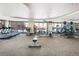 Spacious fitness center with various exercise equipment and natural light at 2990 E 17Th Ave # 1004, Denver, CO 80206