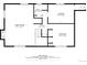 One-story home floor plan, 1924 sq ft, includes 2 bedrooms, garage and deck at 11177 W 68Th Pl, Arvada, CO 80004