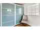 Bedroom features include a sliding door closet, hardwood floors and unique glass block window at 3321 W 29Th Ave, Denver, CO 80211