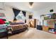 Bedroom with double bed and dresser at 2730 N Columbine St, Denver, CO 80205