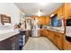 Updated kitchen with stainless steel appliances at 2730 N Columbine St, Denver, CO 80205