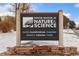 Denver Museum of Nature & Science sign at 2730 N Columbine St, Denver, CO 80205