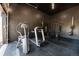Home gym with treadmill, elliptical, and weight rack at 30796 Burland Rd, Golden, CO 80403