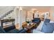 Inviting living room with hardwood floors, modern furniture, and stylish decor at 2163 S Grant St, Denver, CO 80210