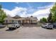 Community clubhouse with ample parking and a welcoming entrance and a ramp at 1172 S Zeno Way # F, Aurora, CO 80017