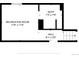 Basement floor plan featuring a bath and recreation room at 3732 S Halifax St, Aurora, CO 80013