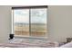 Bedroom view showcasing a large window with a scenic view of the outdoors and sky at 5251 Truckee St, Denver, CO 80249