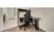 Cozy office space featuring a gaming chair, workspace desk, and neutral-toned carpet at 5251 Truckee St, Denver, CO 80249