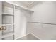 This functional closet features built-in shelving and ample storage space at 7481 Singing Hills Dr, Boulder, CO 80301