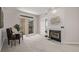 Cozy living room with a sliding glass door, decorative fireplace, and comfortable seating at 7481 Singing Hills Dr, Boulder, CO 80301