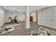 Large basement area featuring exercise equipment, open space and a stylish rug at 280 Jupiter Dr, Lone Tree, CO 80124