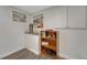 Basement area featuring a wet bar with sink, shelving, and cabinet space at 280 Jupiter Dr, Lone Tree, CO 80124