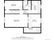 Detailed floor plan showcasing the layout of this 2293 square foot house at 2385 S Marion St, Denver, CO 80210