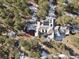 Top-down view of house, showcasing roofline and landscaping at 25220 Montane Dr, Golden, CO 80401