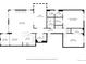Detailed floor plan showcasing the layout of the home, including living areas, bedrooms, and bathrooms at 1111 Race St # 6B, Denver, CO 80206