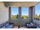 Inviting outdoor patio with comfortable seating and views of the surrounding landscape at 1111 Race St # 6B, Denver, CO 80206